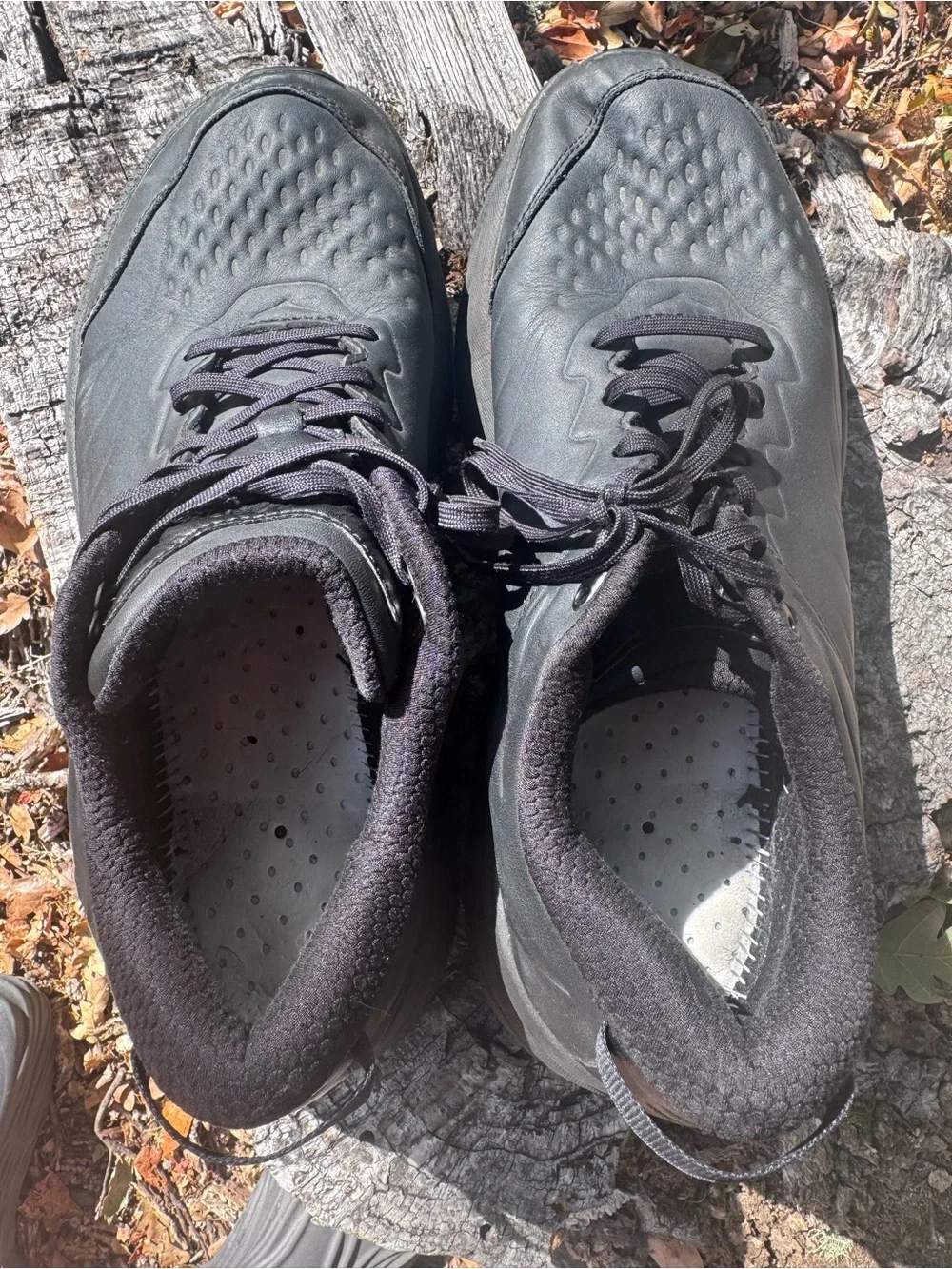 Hoka One One Bondi SR Wide Women's Size 14 2E Black Slip Resistant Shoes